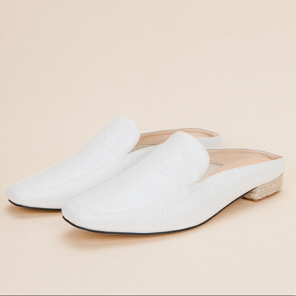 Mi.iM Shoes - THE FLEUR WHITE | BUSINESS LOAFER MULE Mi.iM